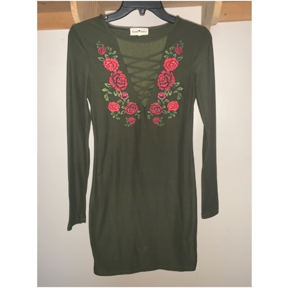 Long Sleeved Mini Dress